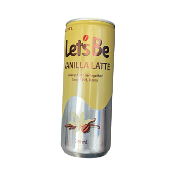 Кофе Let`s be Vanilla Latte 240мл