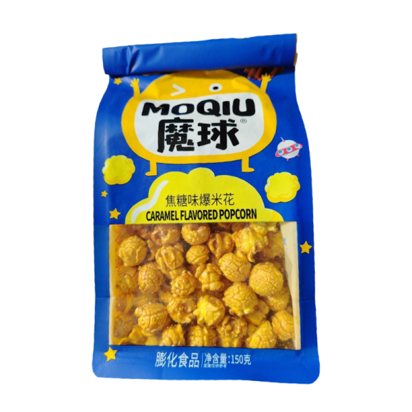 Popkorn MOQIU so vkusom karameli 150g