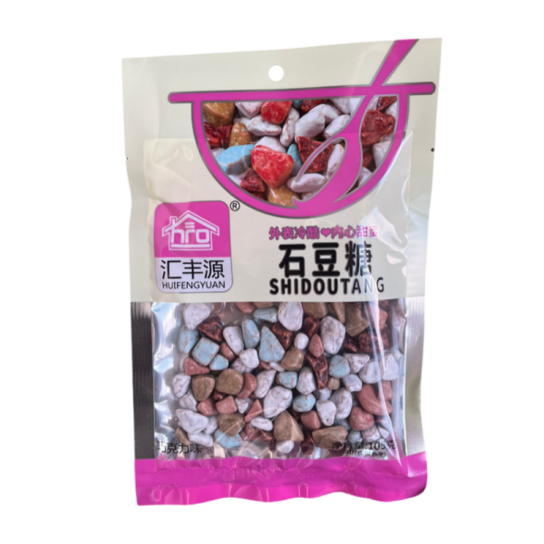 Konfety shokoladnye Huifengyuan kamushki 105g