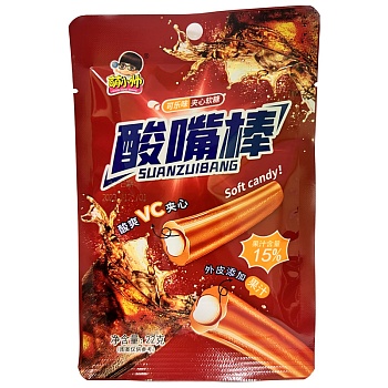 Конфеты жевательные Meng Xiao Shuai Suanzuibang Кола 22г