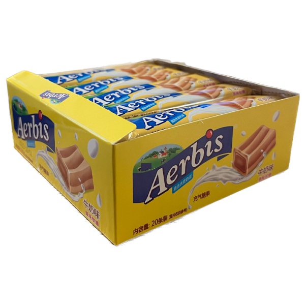 Konfety zhevatelnye Aerbis Moloko 28g