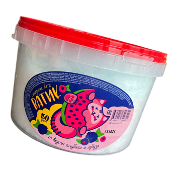 Сахарная вата Ватик ассорти вкусов 150г