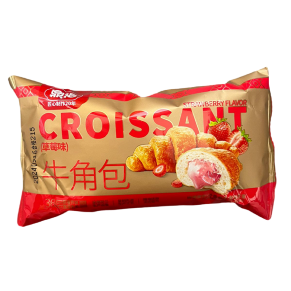 Kruassany Dingfu Heart s klubnichnym kremom 240g