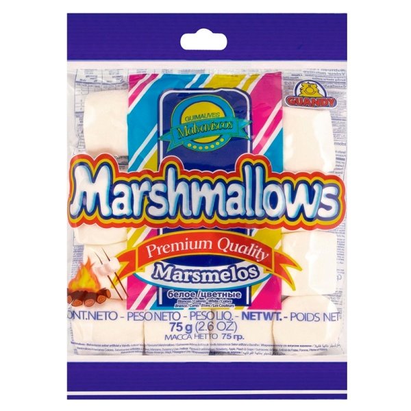 Marshmellou Guandy Guandi Klassik belyy vanilnyy 75g