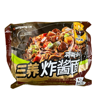 Лапша быстрого приготовления Semyang Jiajangmyeon 140г