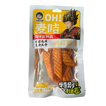 Снеки Dangjia со вкусом крылышек барбекю 76г