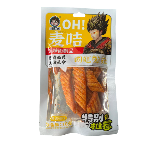 Sneki Dangjia so vkusom krylyshek barbekyu 76g