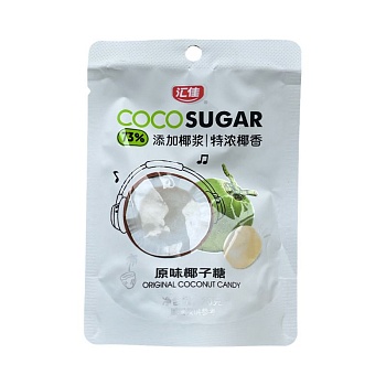 Конфеты Huetzia кокосовые 20г