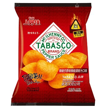 Чипсы Oishi Tabasco Перец чили 25г