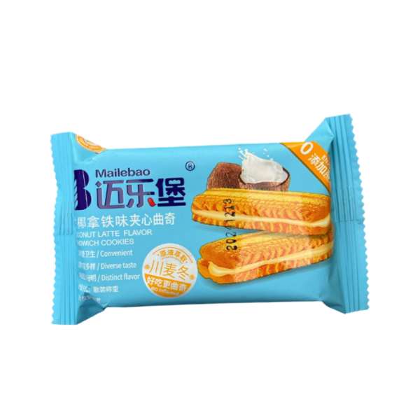 Pechene-sendvich Mailebao so vkusom kokosa