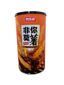 Чипсы Ranleduo картофельные со вкусом барбекю 120г