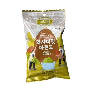 Миндаль Tokong со вкусом васаби 30г