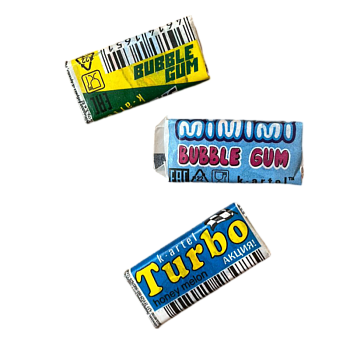 Жевательная резинка Kartel асорти вкусов 2,5г