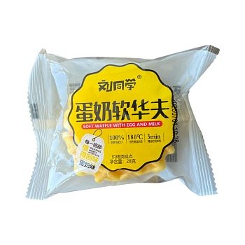 Вафли Liutongxue яичные 28г