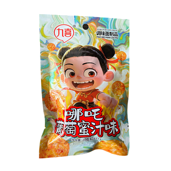 Соевое мясо Jiuxi со вкусом винограда и меда 20г