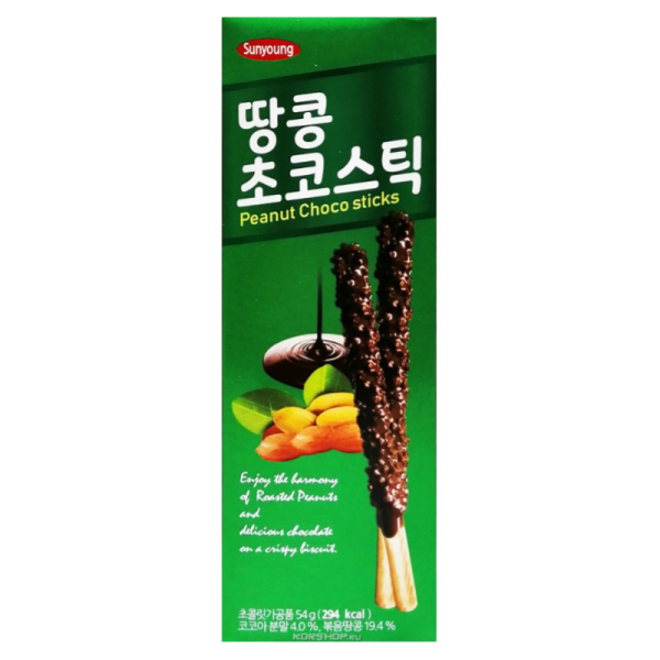 Palochki shokoladnye Sunyoung s arakhisom 54g