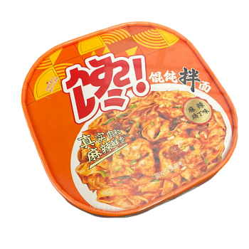 Лапша Greedy  со вкусом острой курицы с вонтонами 119г