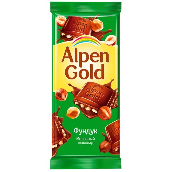 Shokolad Alpen Gold Funduk 80g
