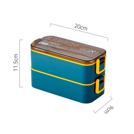 Lanchboks Yokee Y-2300 1350ml temno-zelenyy_4