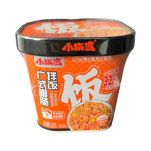 Ris bystrogo prigotovleniya Bibimbap s kolbasoy 174gr