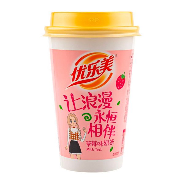 Chay Youlemei molochnyy s kokosovym zhele klubnichnyy 80g_5