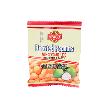 Арахис AFACO жаренный в кокосовой глазури