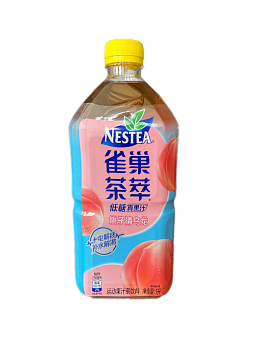Напиток чайный Nestea зеленый чай улун с соком персика 1л