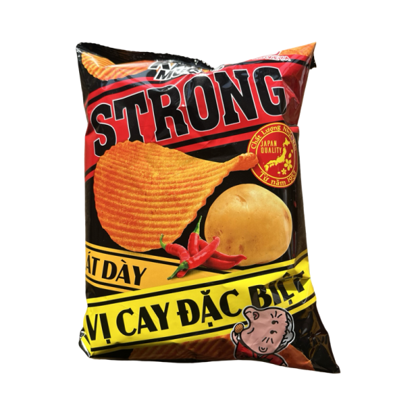 Chipsy kartofelnye Karamucho Strong s pryanym vkusom 44gr