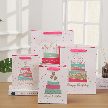 Пакет подарочный Snax Happy Bisthday 7043 25x32x11