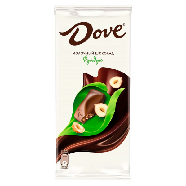 Shokolad Dove s fundukom 90g