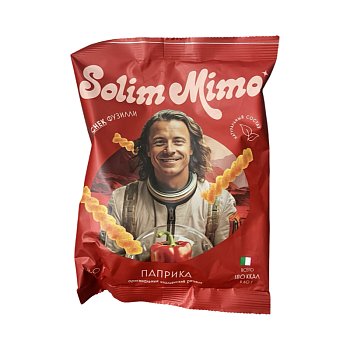 Снек Solim Mimo пшеничный со вкусом паприки 60г