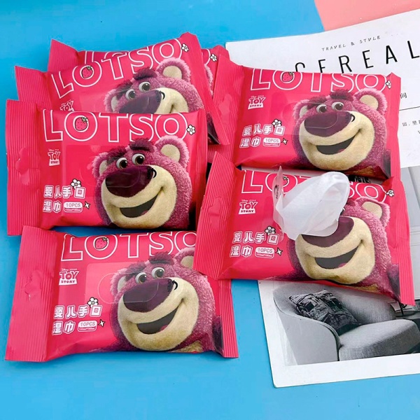 Salfetki vlazhnye Snax Disney Lotso 8sht