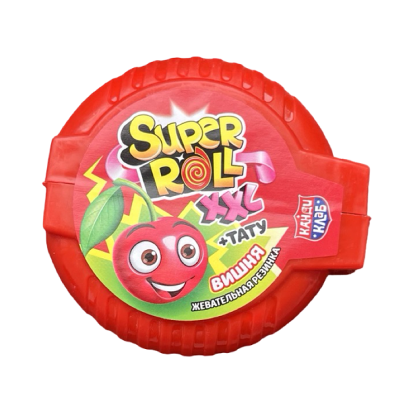 Zhevatelnaya rezinka Super Roll tattoo XXL assorti 19g