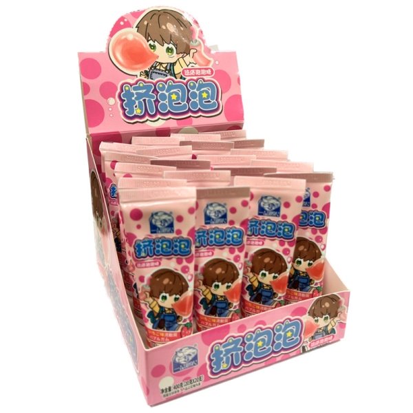 Zhevatelnaya rezinka Pinnon v tyubike Klubnika 20g