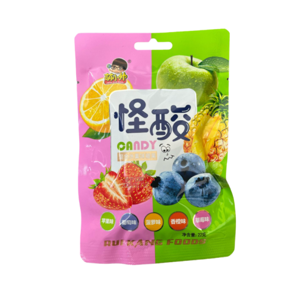 Konfety MengXiaoShuai kislye fruktovye 22g