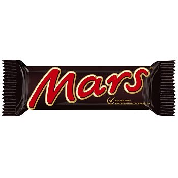 Шоколадный батончик Mars 50г