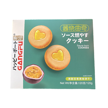 Печенье Gangfu  со вкусом маракуйи 120г