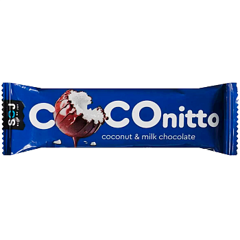 Батончик COCOnitto кокос с ванильно-сливочным вкусом 40г