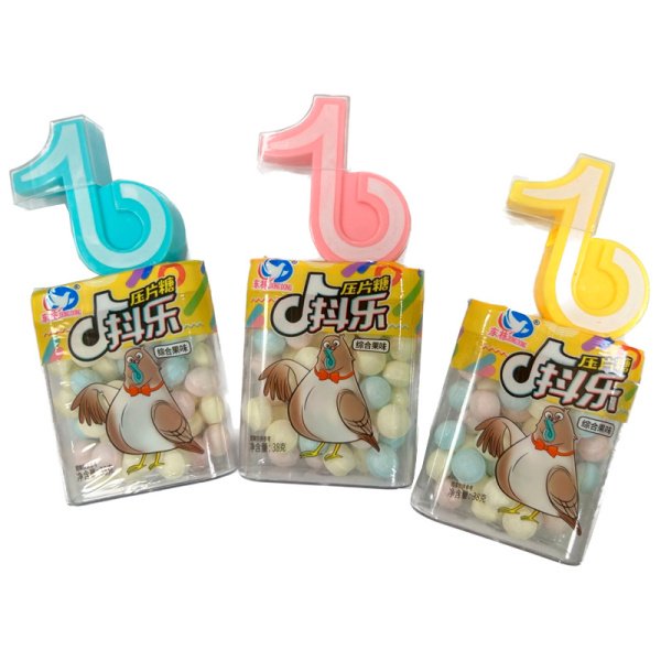 Drazhe Dong Dong Kholodok fruktovoe so svistkom 38g