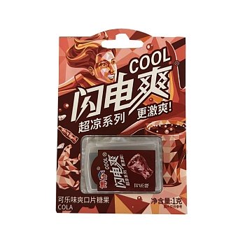 Пластинки мятные Lightning Cool Кола 10г