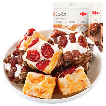 Печенье Baicao с нугой, шоколадом и изюмом 10г