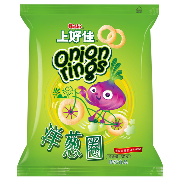 Chipsy Oishi Onion Rings lukovye 30g