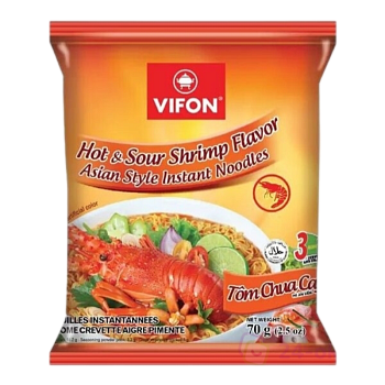Лапша Vifon со вкусом креветок и чили 70г