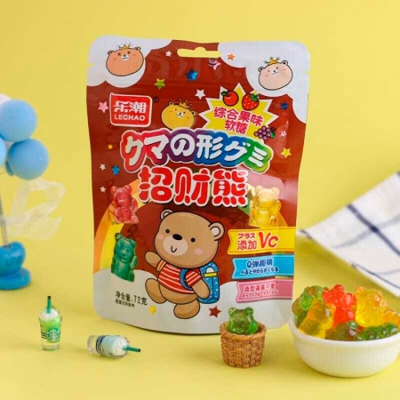 Marmelad Lechao Vc Fruktovye mishki 23g