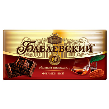 Шоколад Бабаевский Фирменный темный 90г