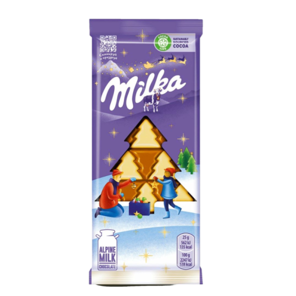 Shokolad Milka Mondelez molochnyy 73g