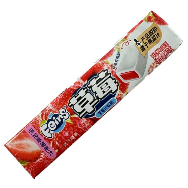 Konfety zhevatelnye Feins Klubnika 28g