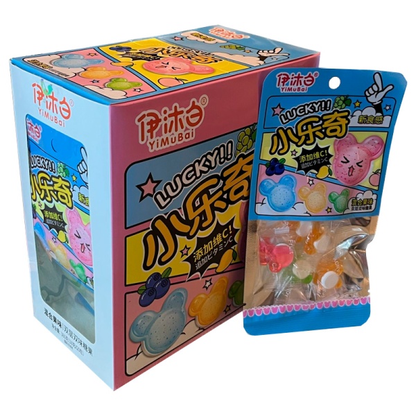 Konfety Yimubai Lucky kislye fruktovye 18g