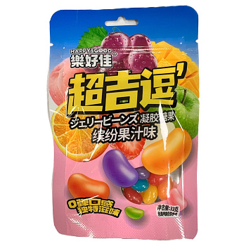 Драже Бобы Happy&Good Фруктовое ассорти 33г