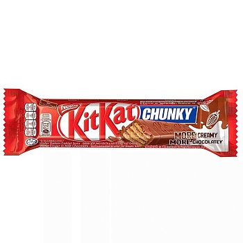 Шоколадный батончик KitKat Chunky 38г